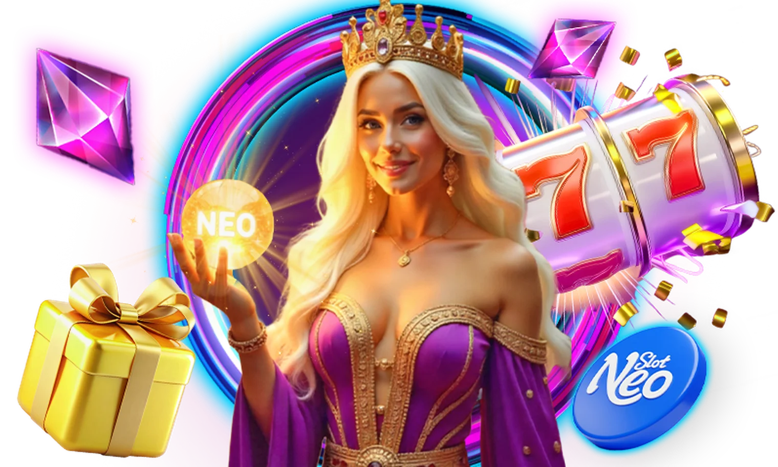 SlotNeo — 225 % Bonus + 300 Freispiele